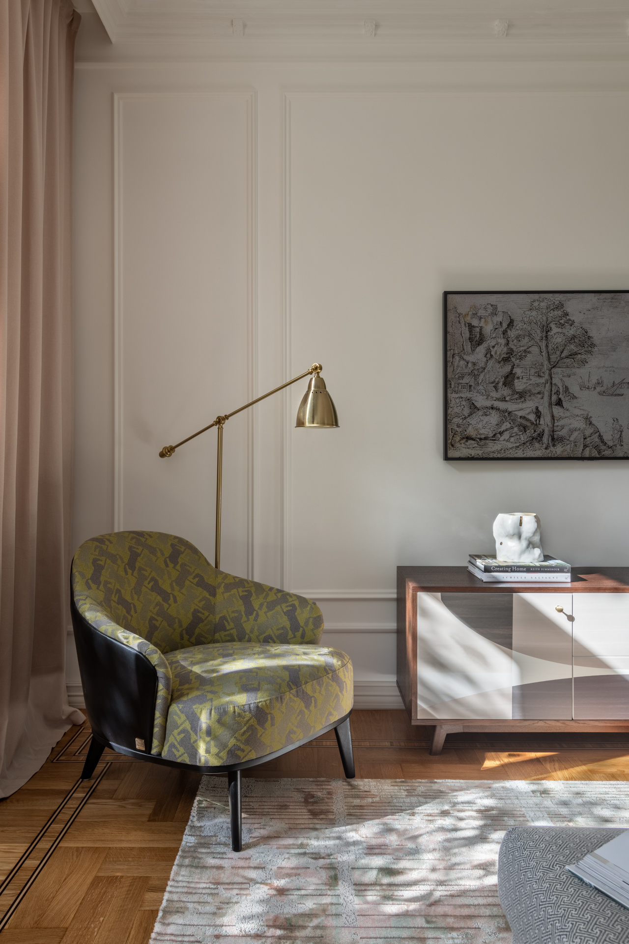 Парижские апартаменты в московской «сталинке»