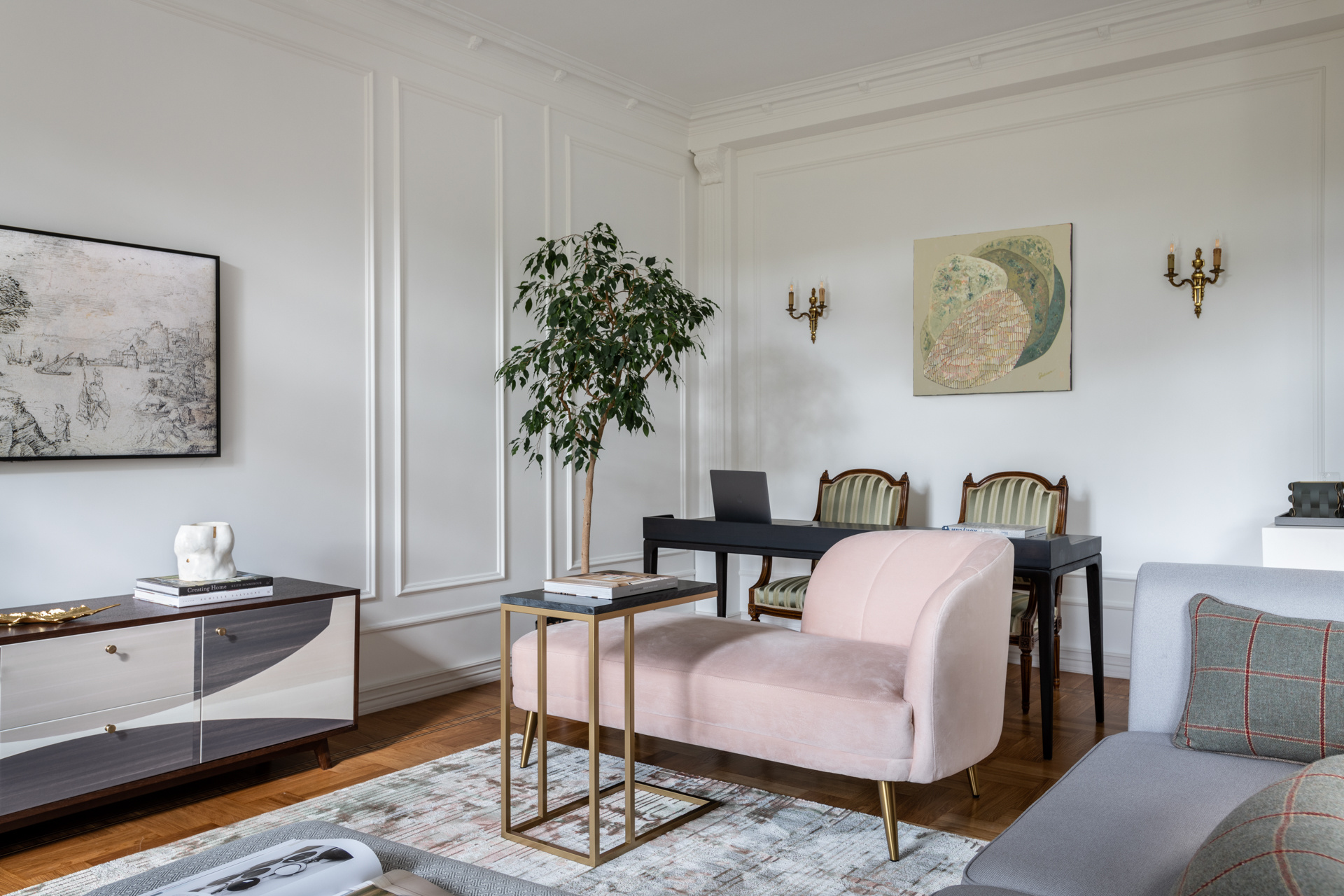 Парижские апартаменты в московской «сталинке»