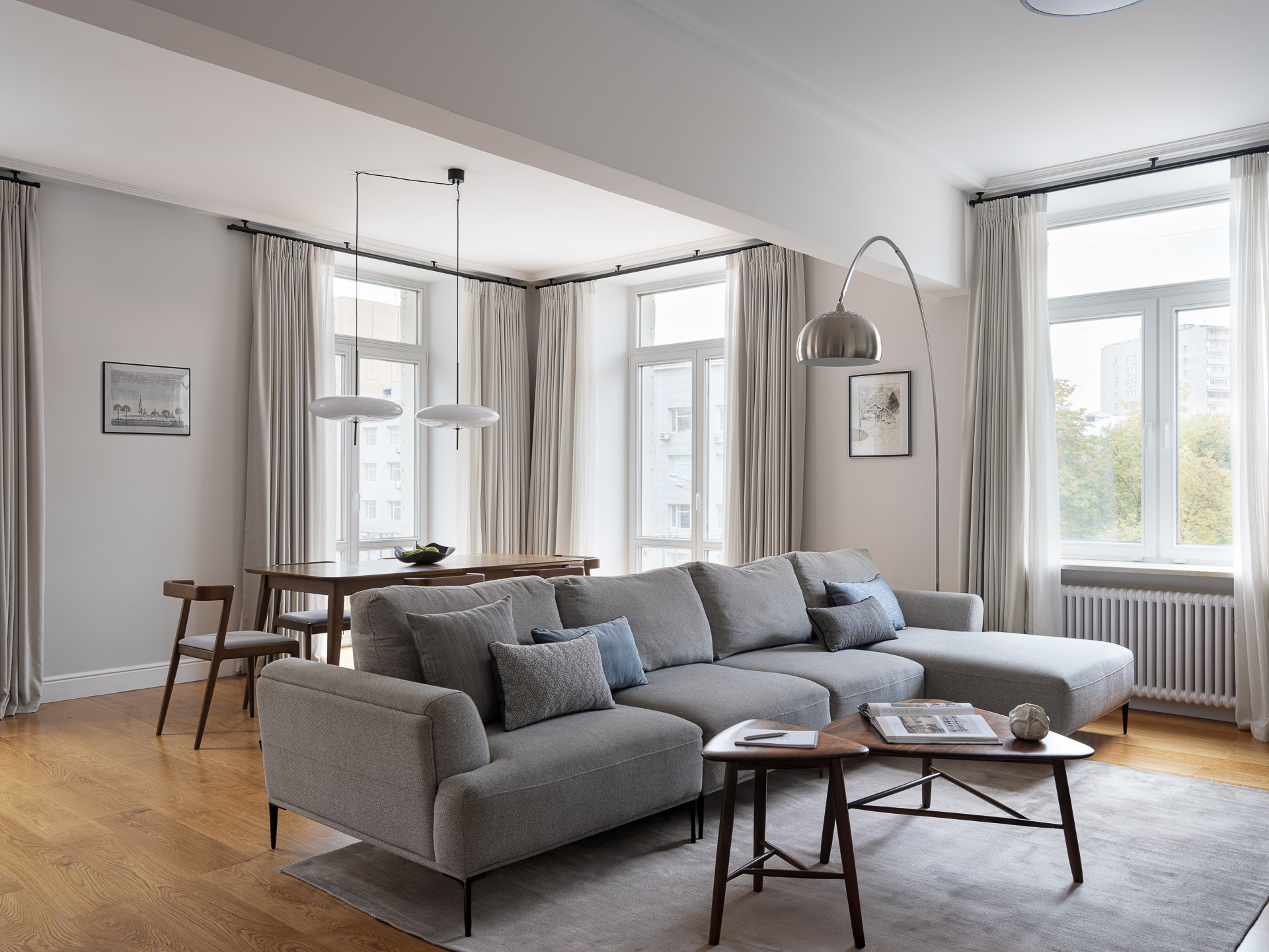 Интерьер квартиры в "сталинке"