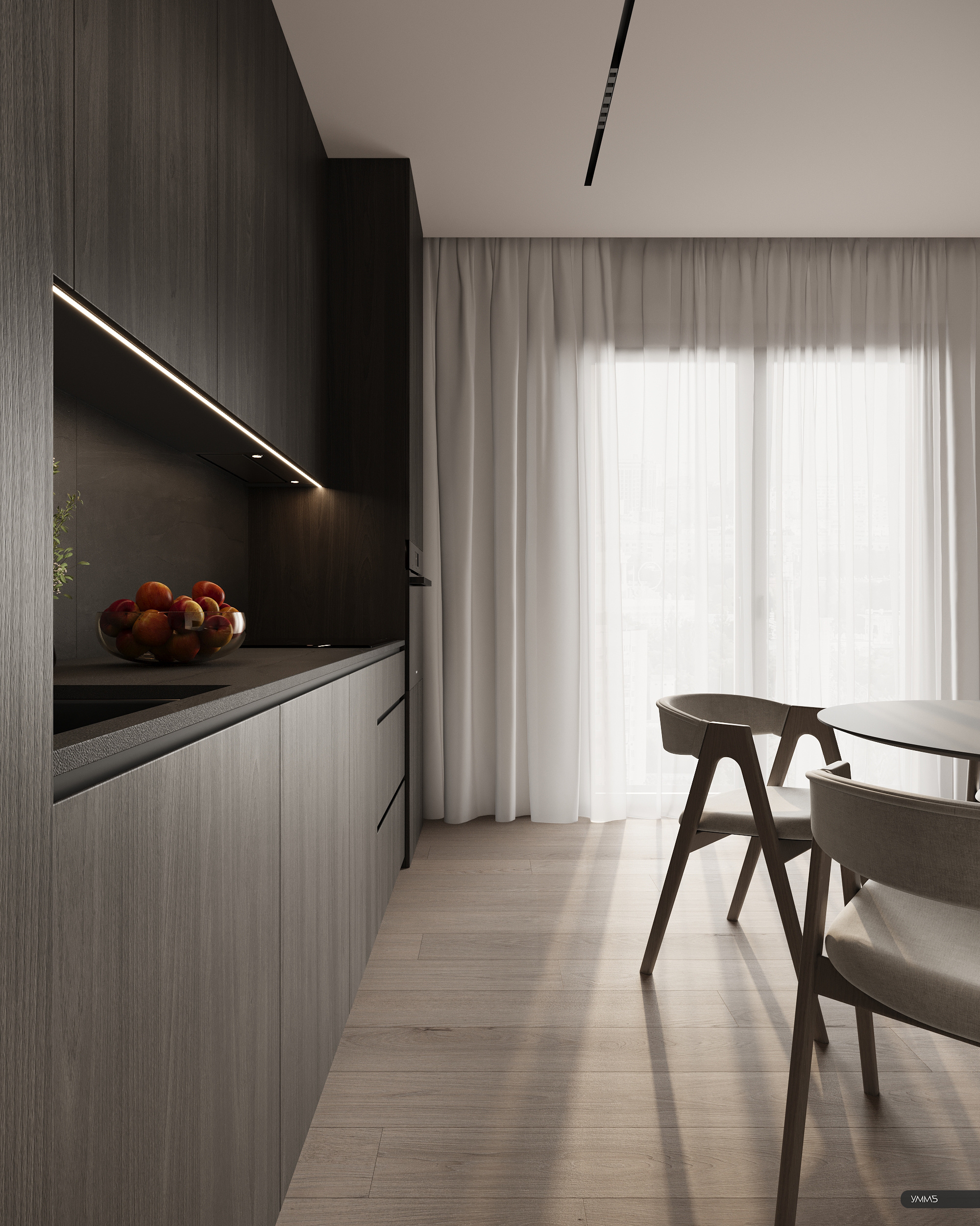 Обложка проекта: ХОЛЛАНД ПАРК | Проект квартиры 56м² в Москве