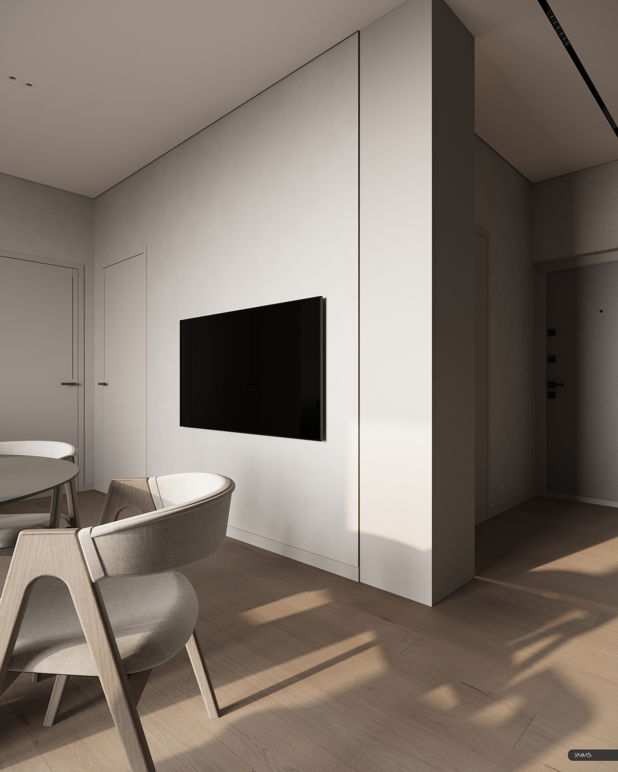 ХОЛЛАНД ПАРК | Проект квартиры 56м² в Москве