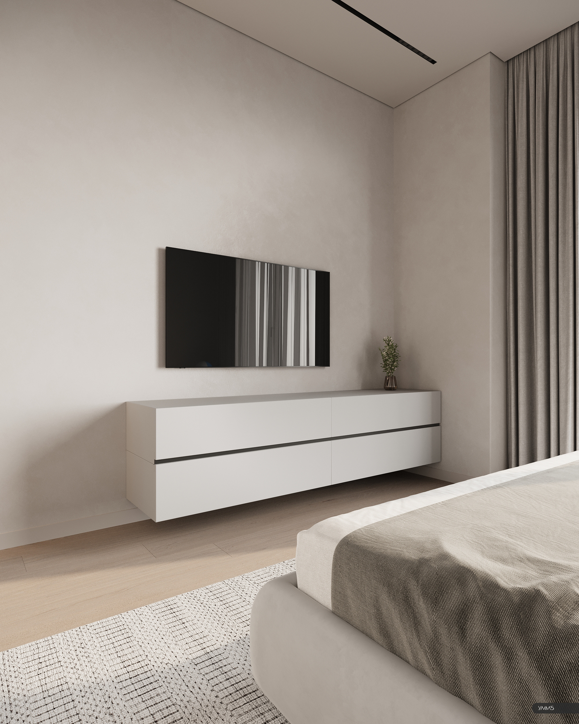 ХОЛЛАНД ПАРК | Проект квартиры 56м² в Москве