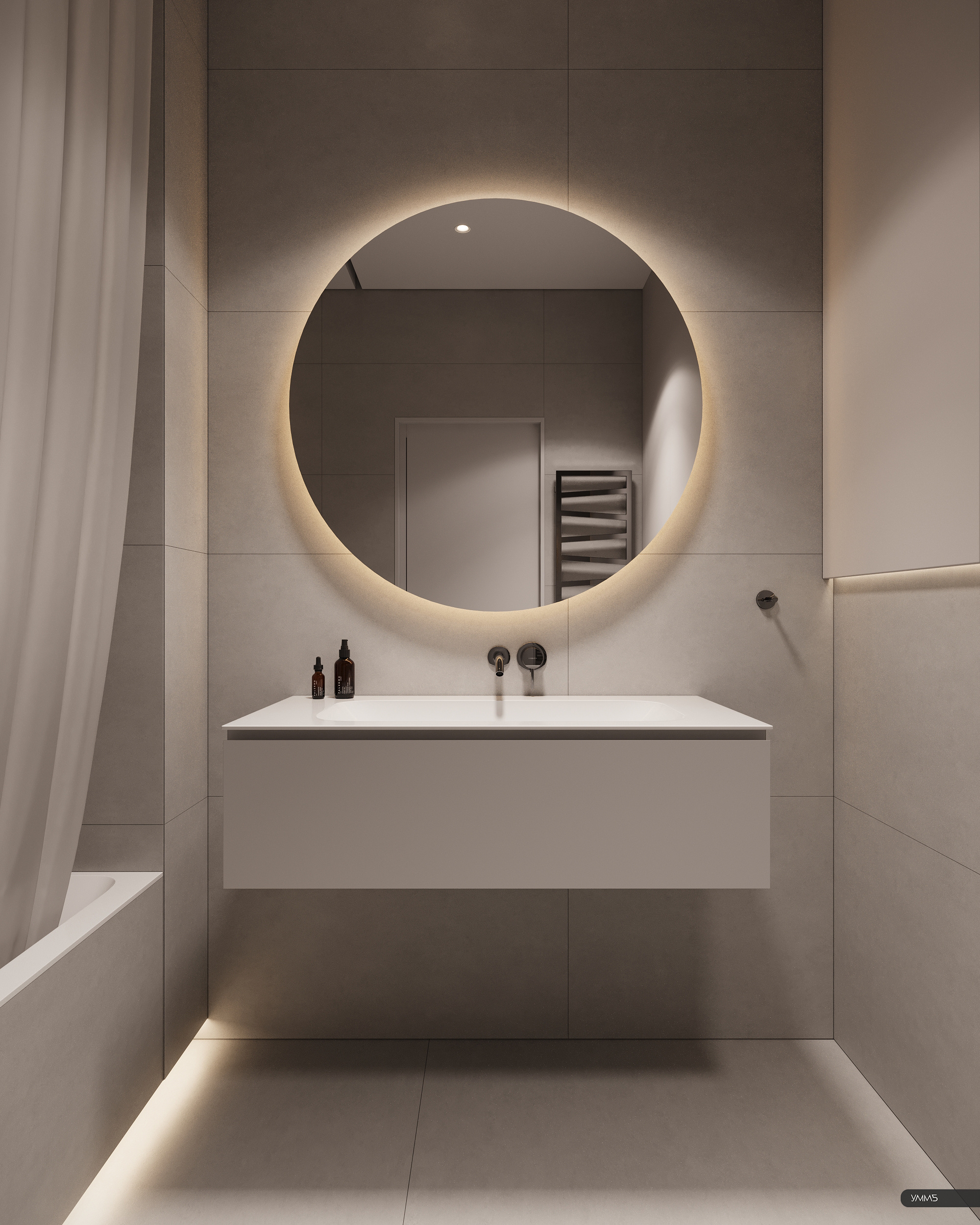 ХОЛЛАНД ПАРК | Проект квартиры 56м² в Москве