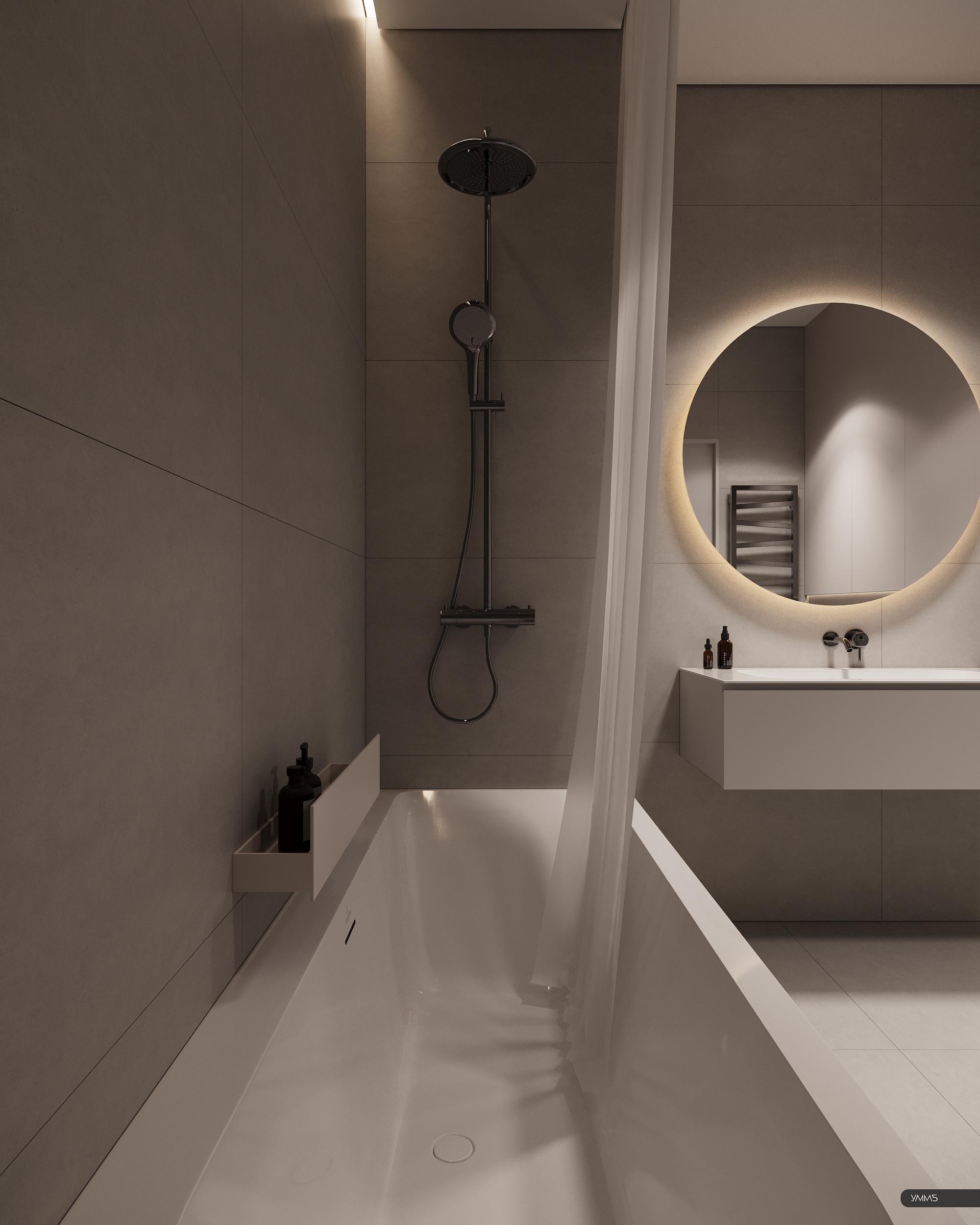 ХОЛЛАНД ПАРК | Проект квартиры 56м² в Москве