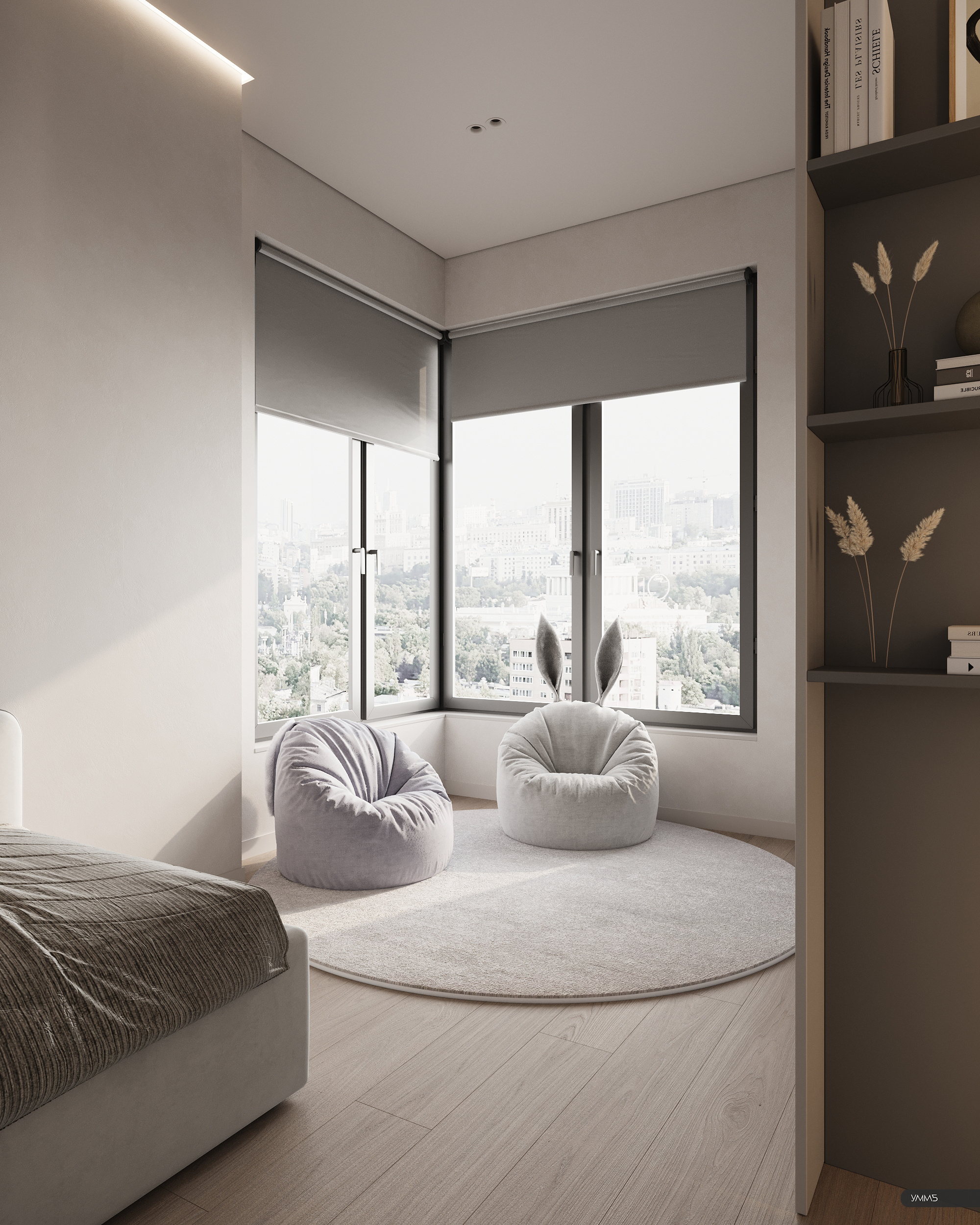 ХОЛЛАНД ПАРК | Проект квартиры 56м² в Москве