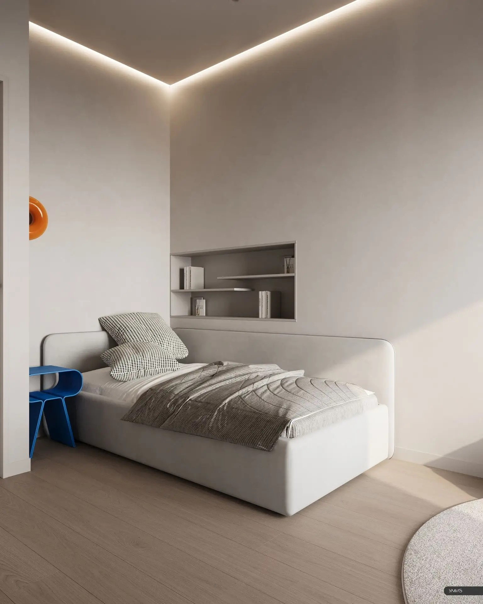 ХОЛЛАНД ПАРК | Проект квартиры 56м² в Москве