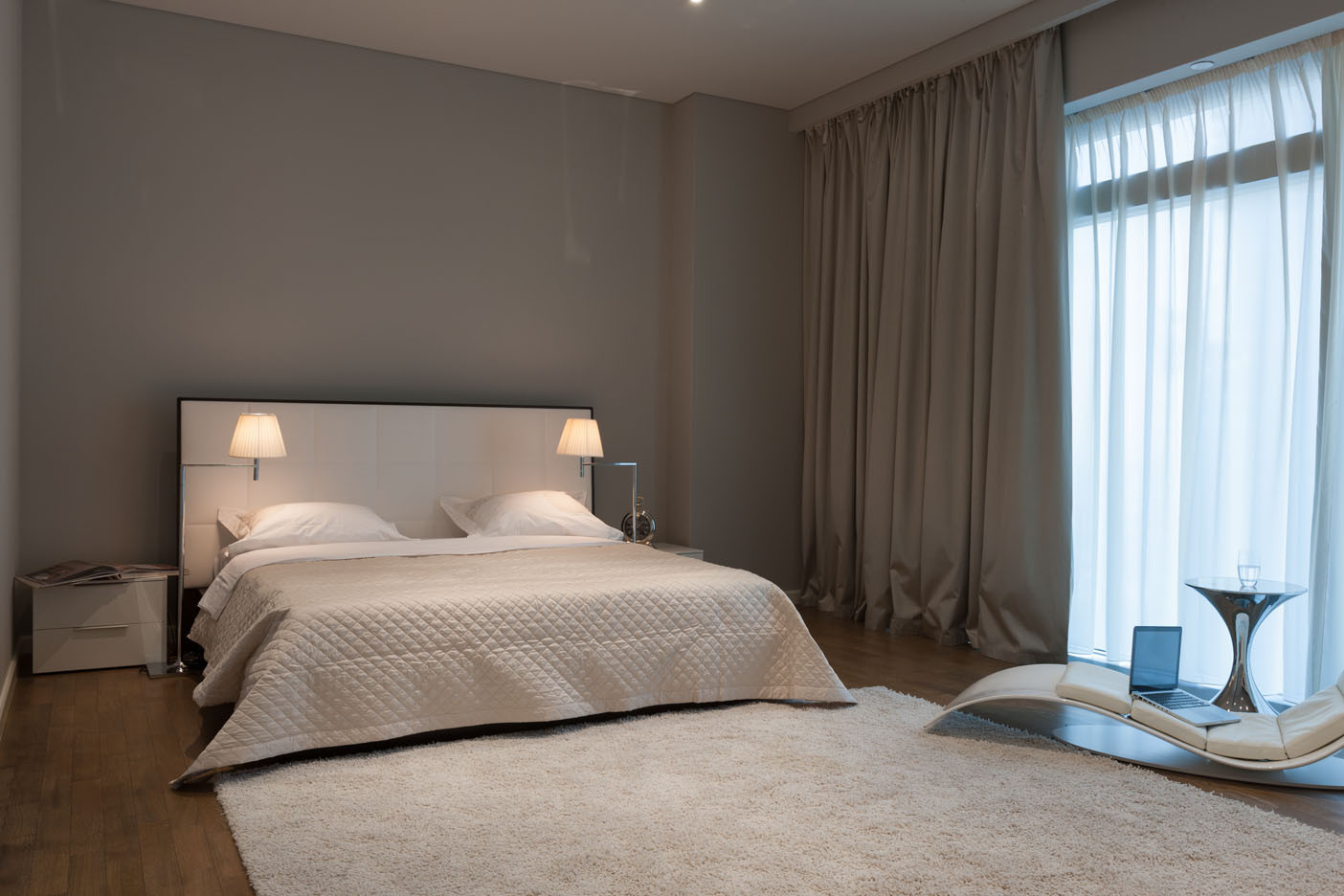 modern flat in the city