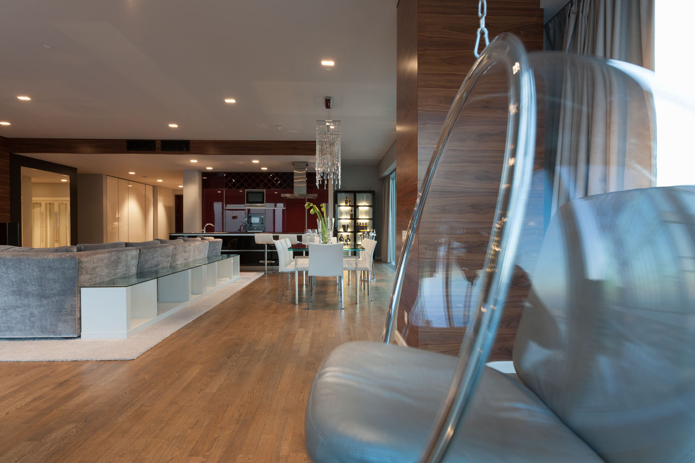 modern flat in the city