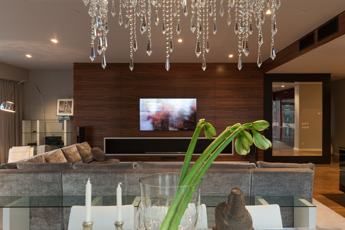 modern flat in the city