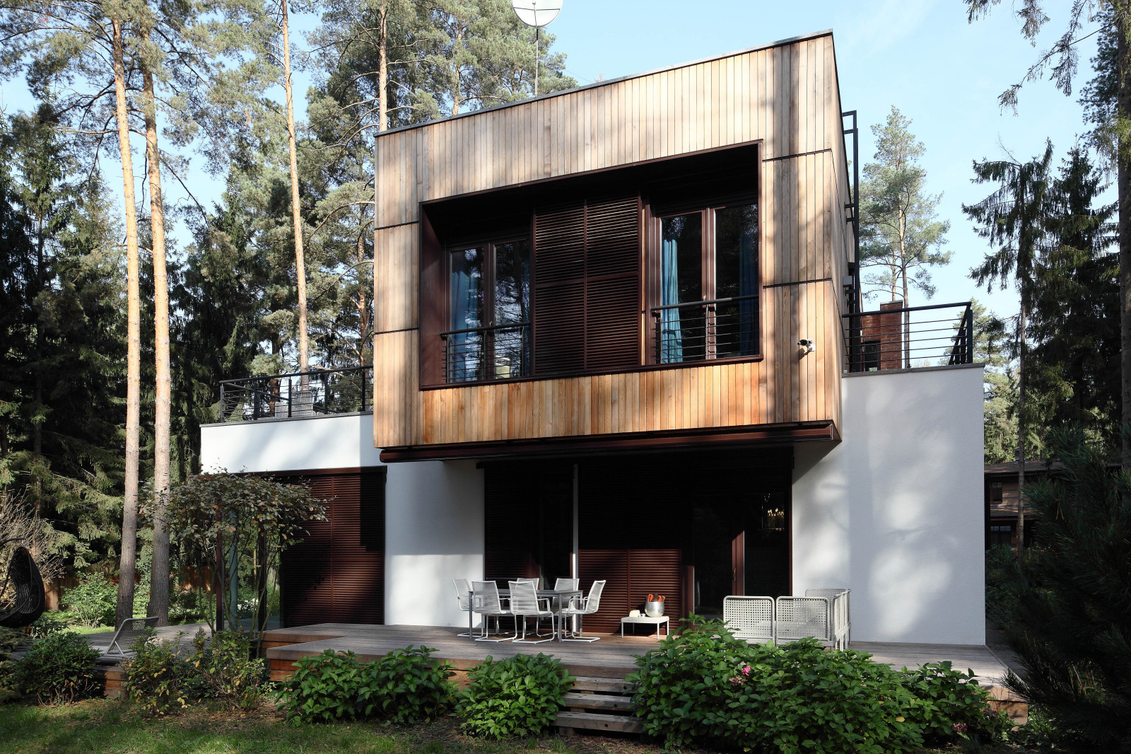 Box house - современный дом в стиле лофт
