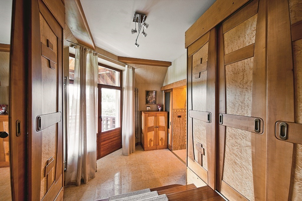 House in front of national park