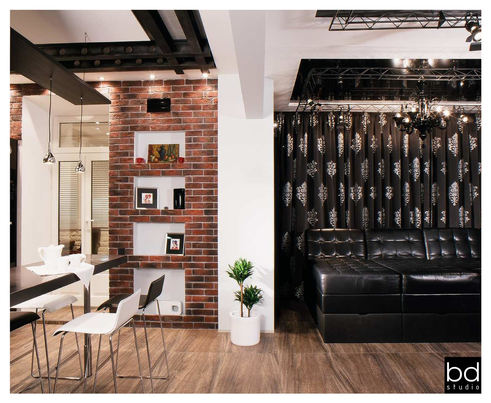 Design apartment in Moscow