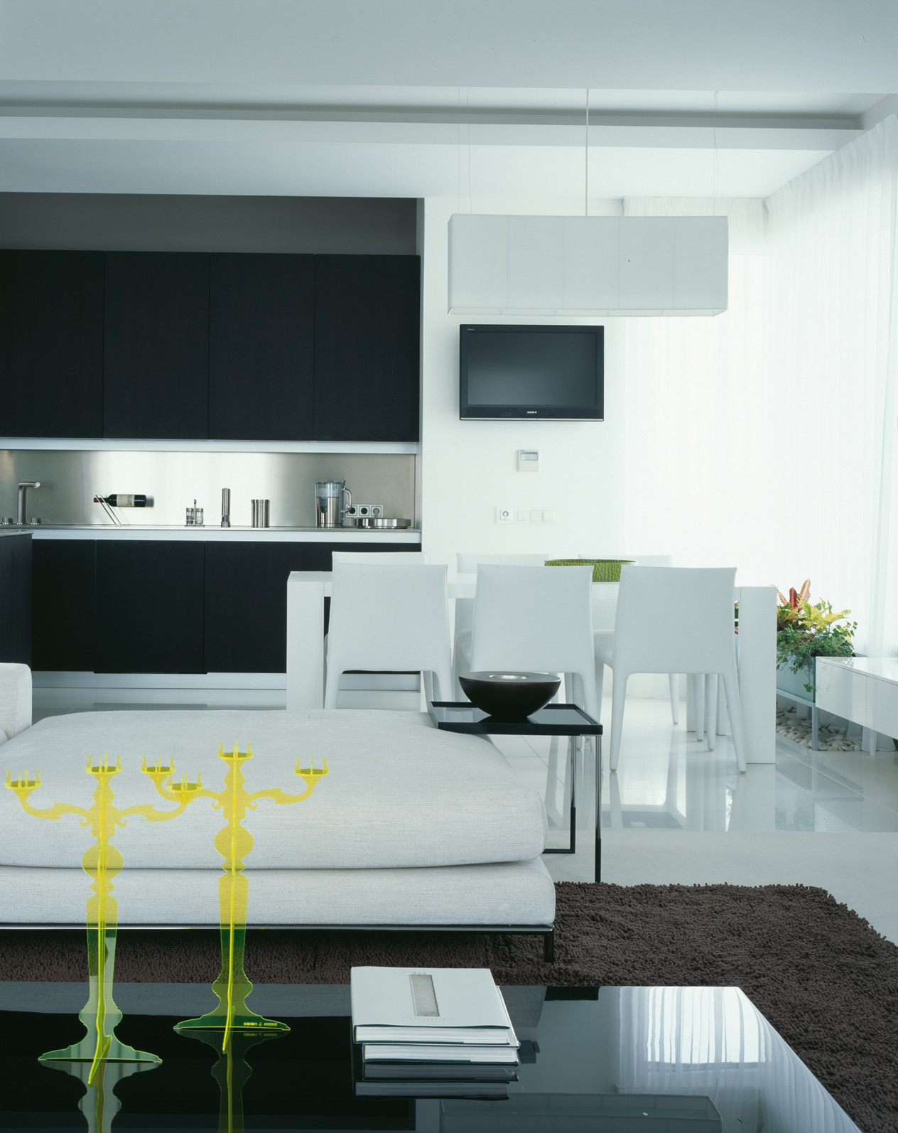 Interior of the flat in Vorobevu goru