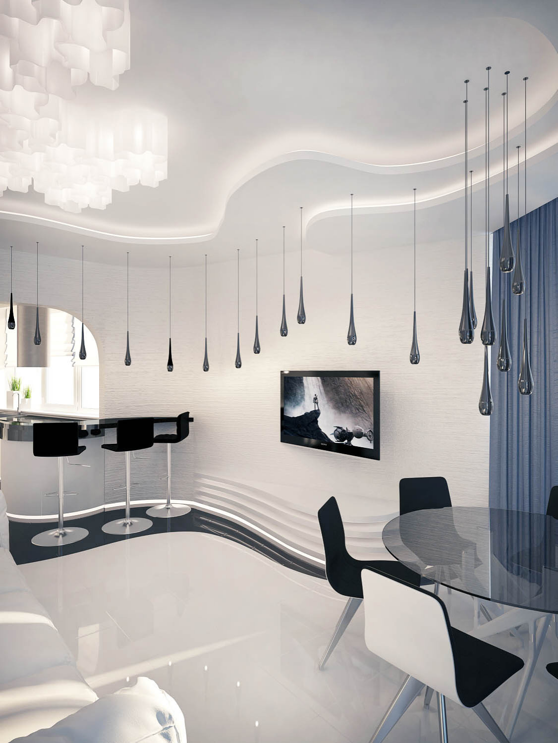 Delicate modern