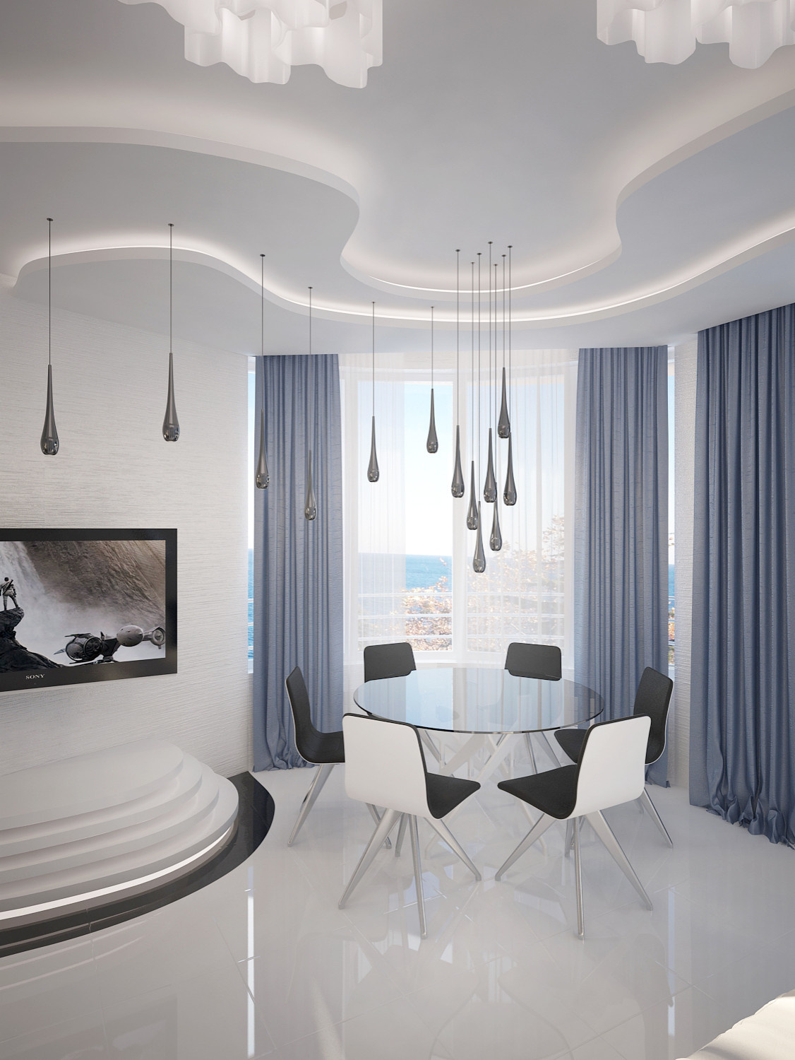 Delicate modern