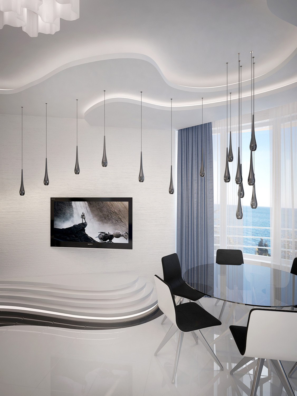 Delicate modern