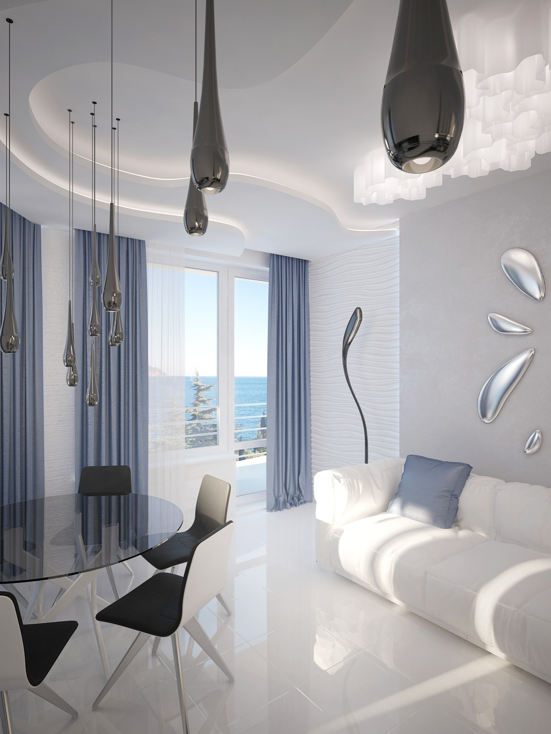 Delicate modern