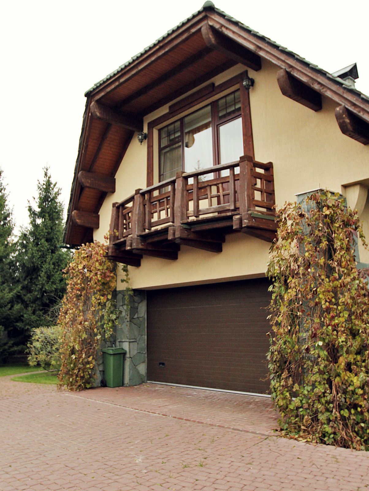 House on pond