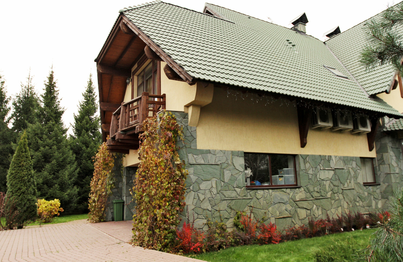 House on pond