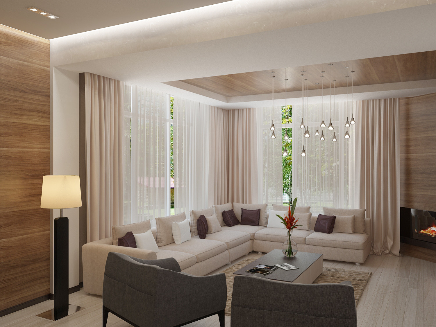 modern design living room