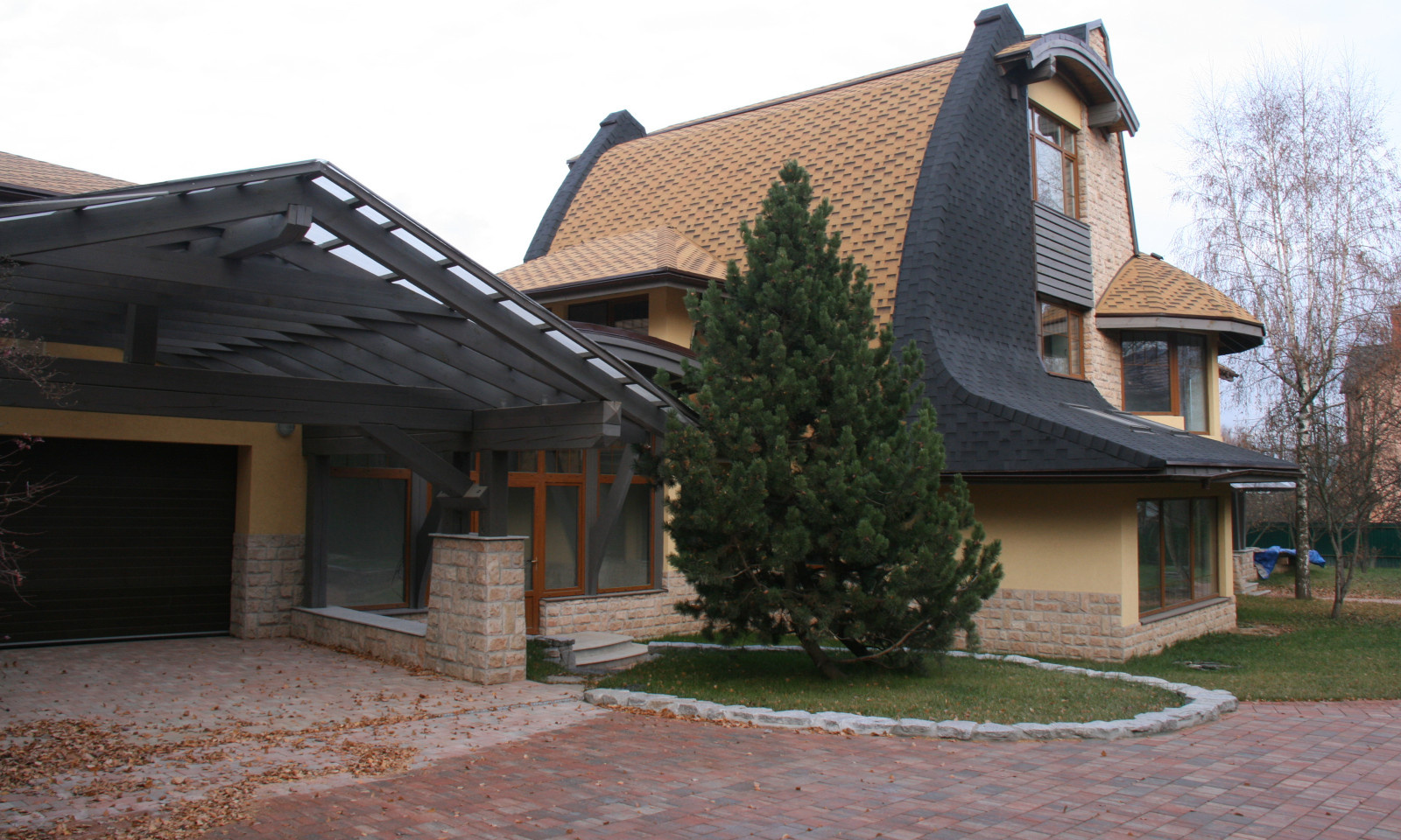 House in garden
