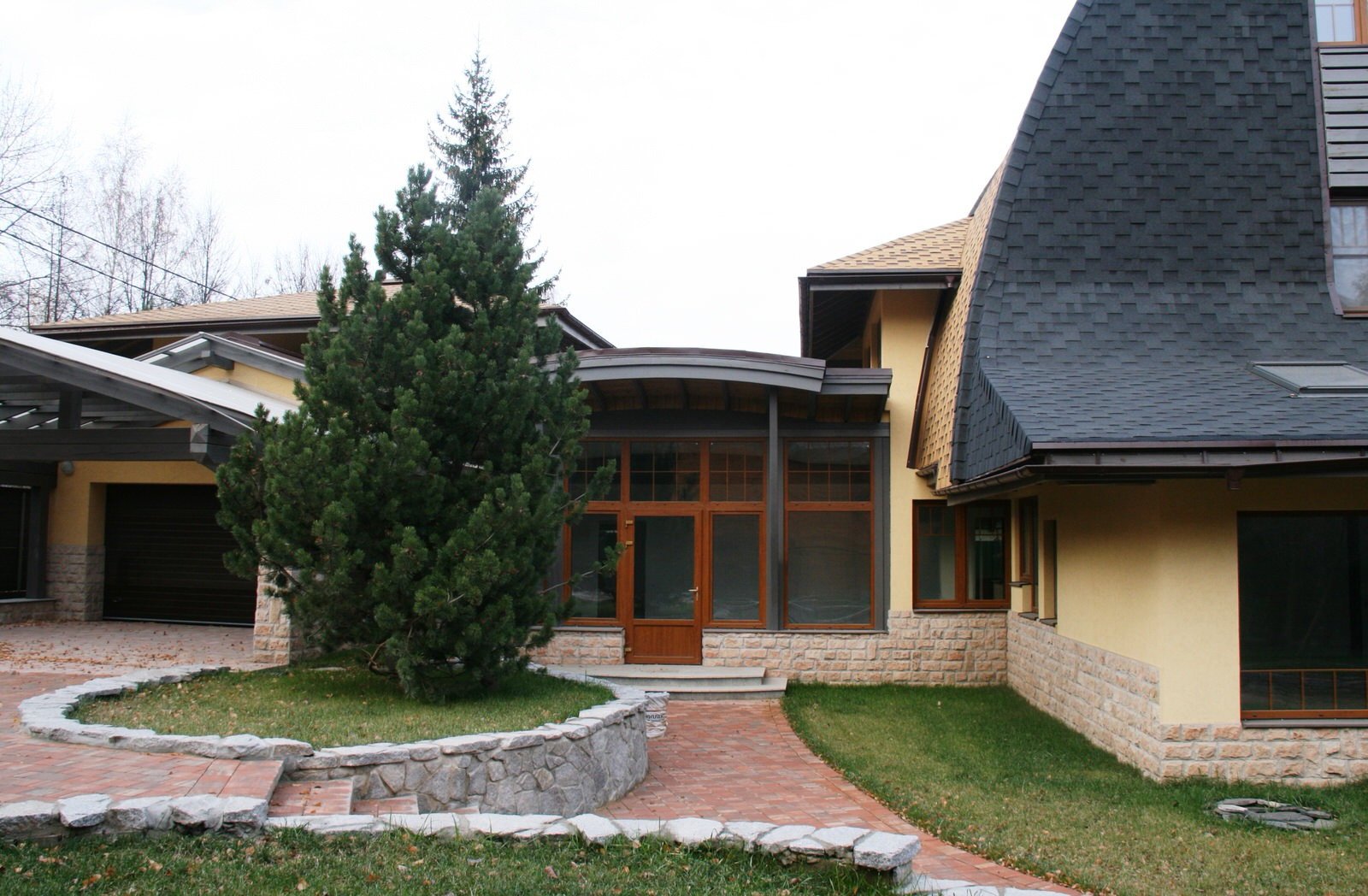 House in garden
