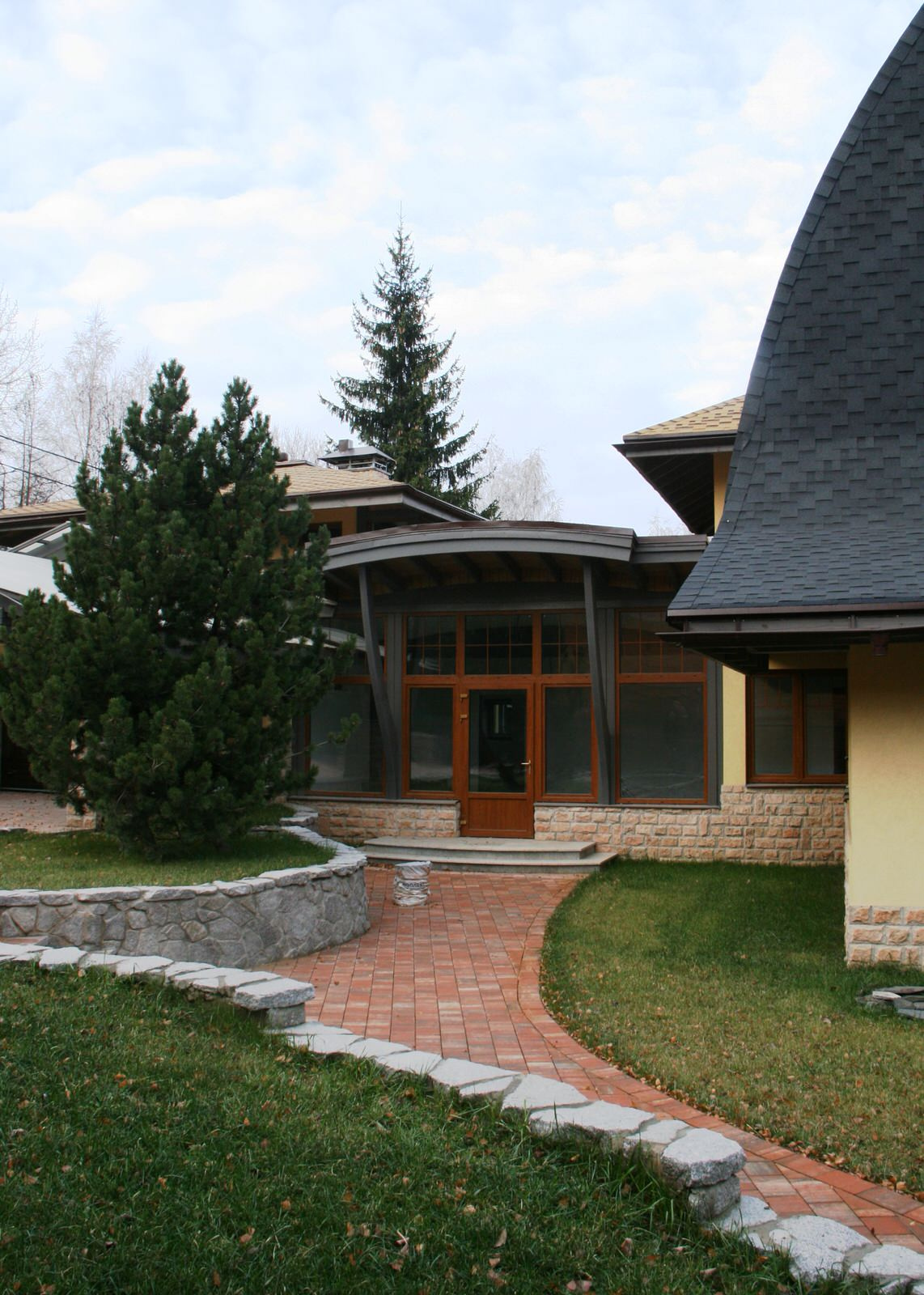 House in garden
