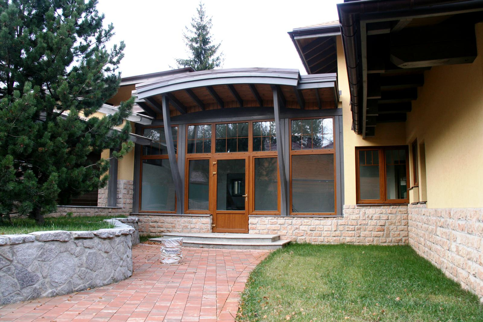 House in garden
