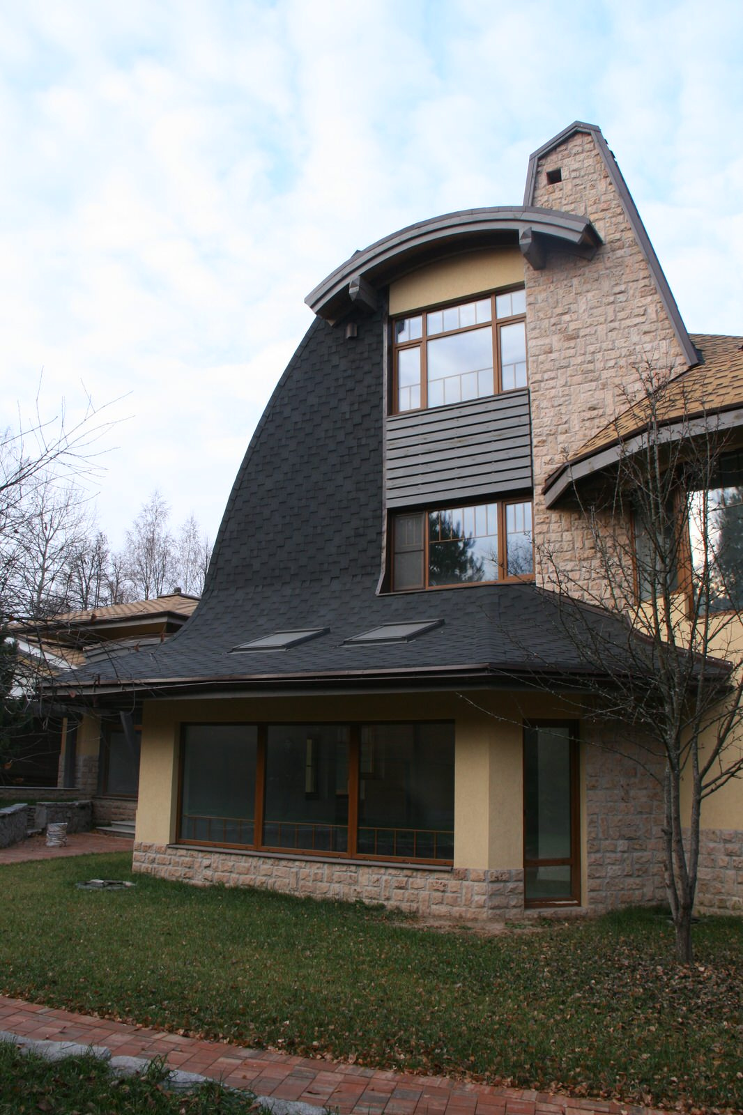 House in garden