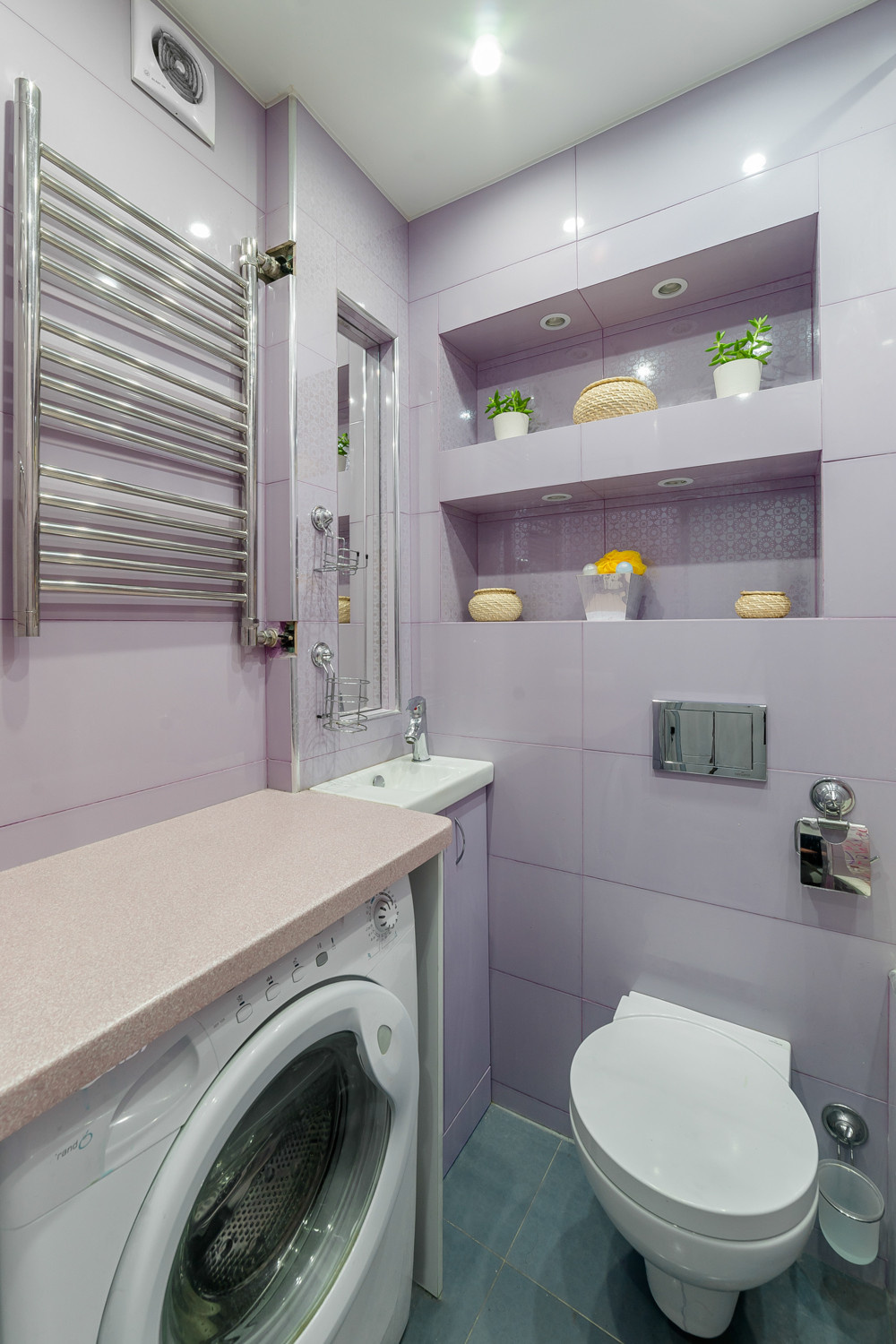 Houzz тур: Сиреневая «Калевала» на 20 квадратных метрах