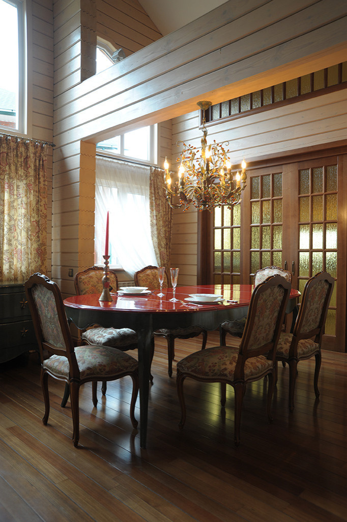 Beam house in French style