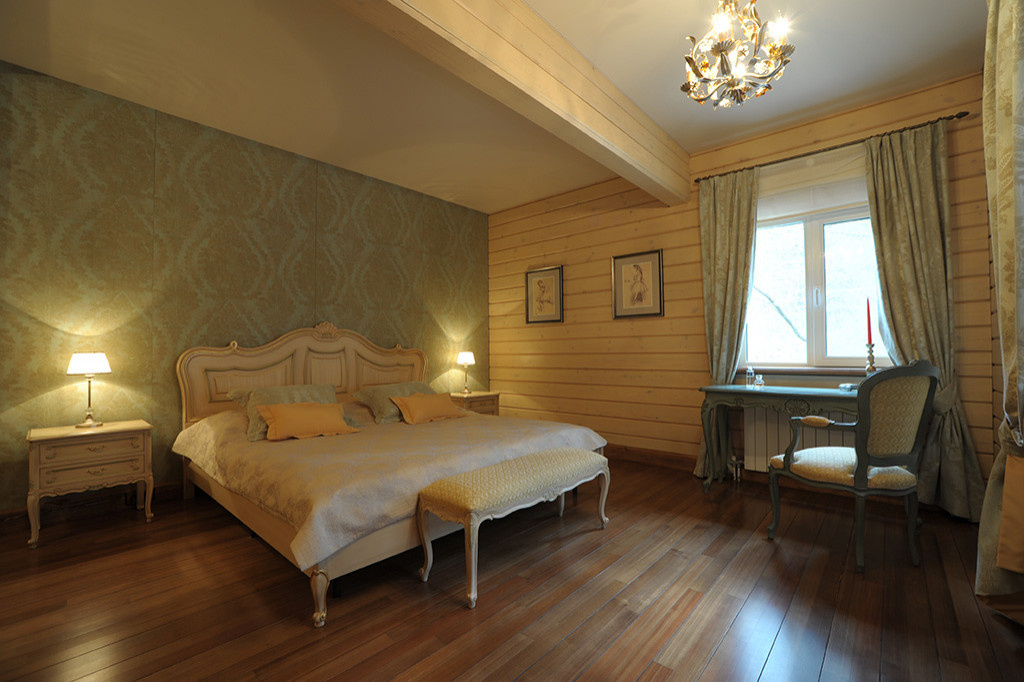 Beam house in French style