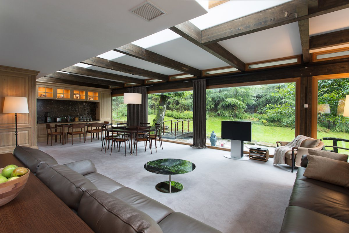 Дом у горного ручья в Красной Поляне, 140 м2  г. Сочи