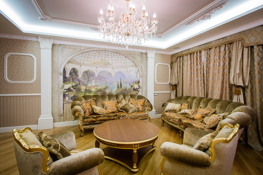 duplex apartment in a classic style