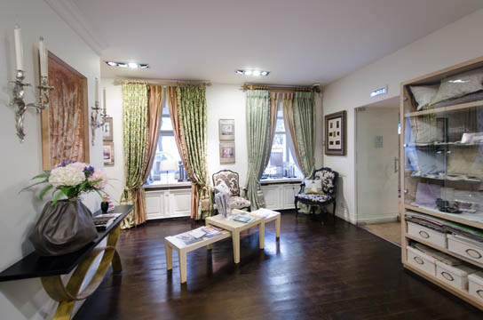 Обложка проекта: Интерьер салона тканей French Touch.