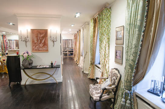 Интерьер салона тканей French Touch.