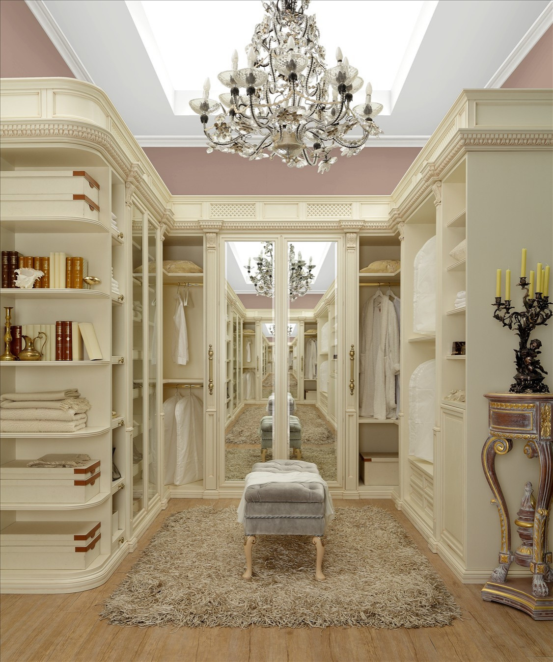 Гардеробная комната Marco Mobili на заказ