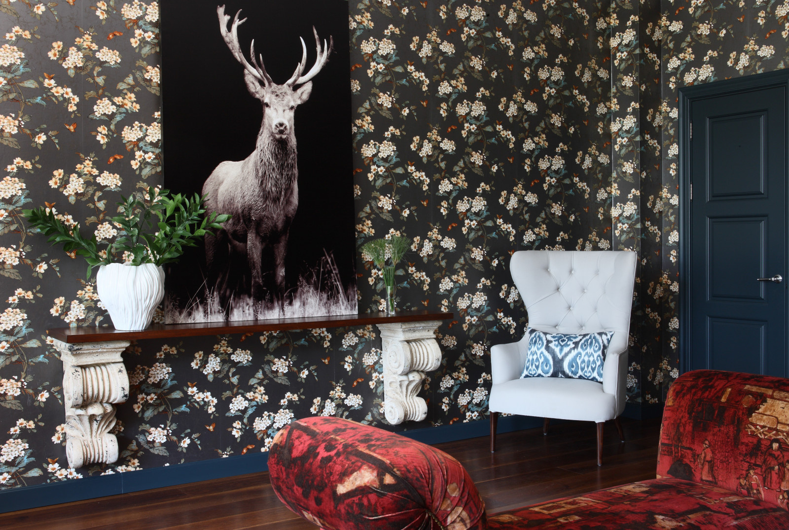 Синяя квартира в Подмосковье