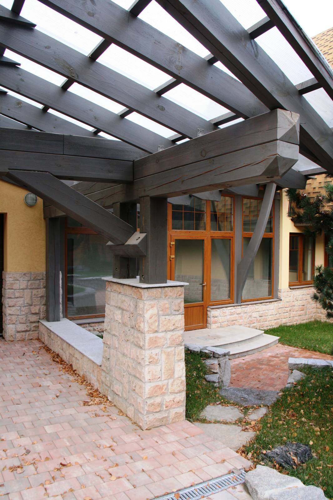 House in garden