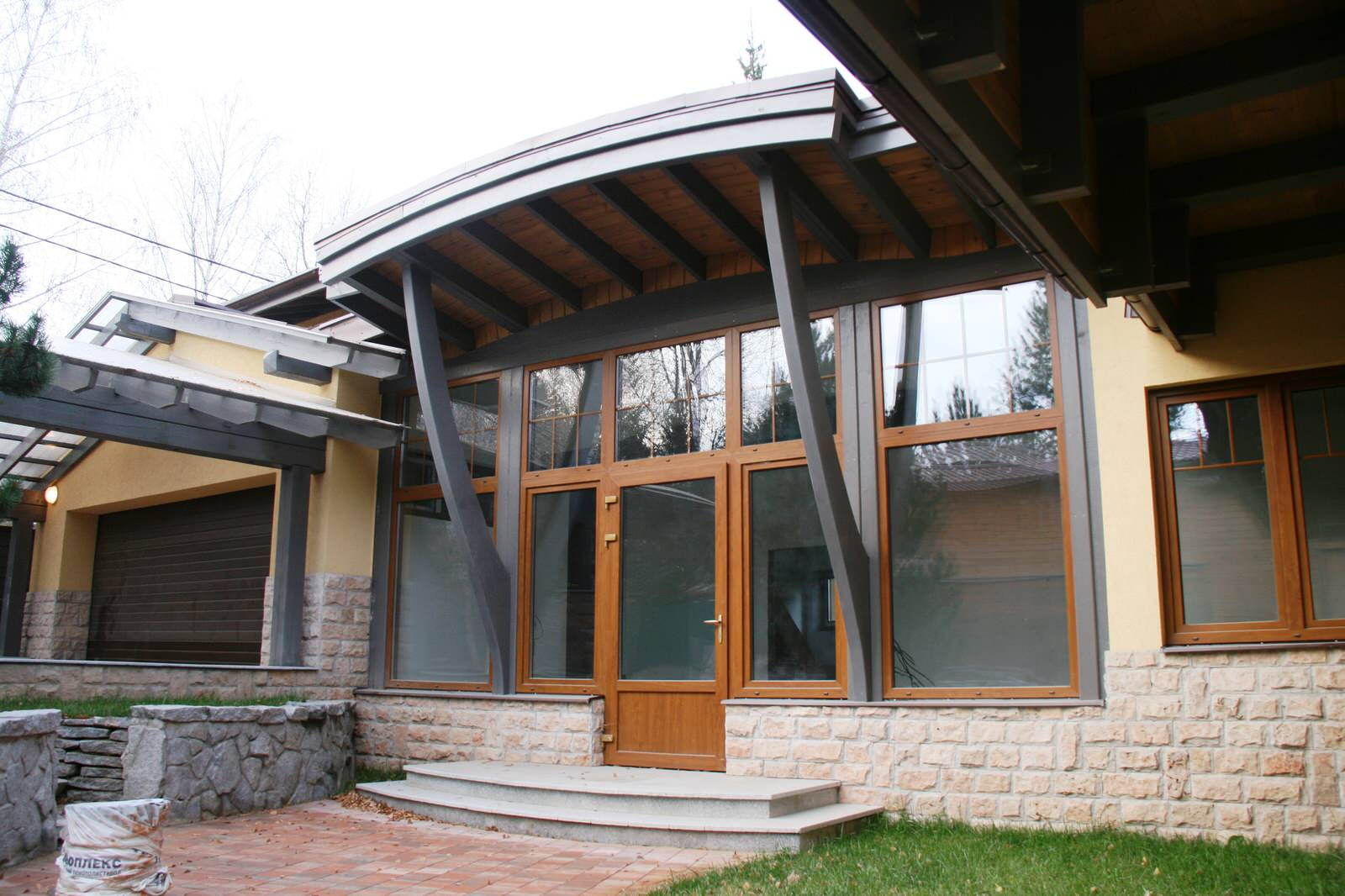 House in garden