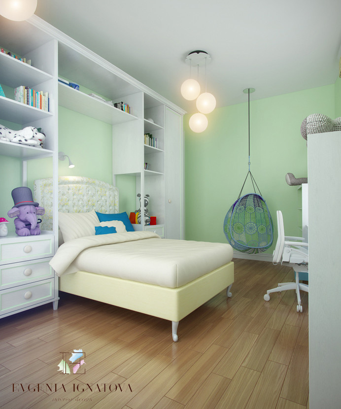 Life in color! Квартира в Сколково (135 кв м)