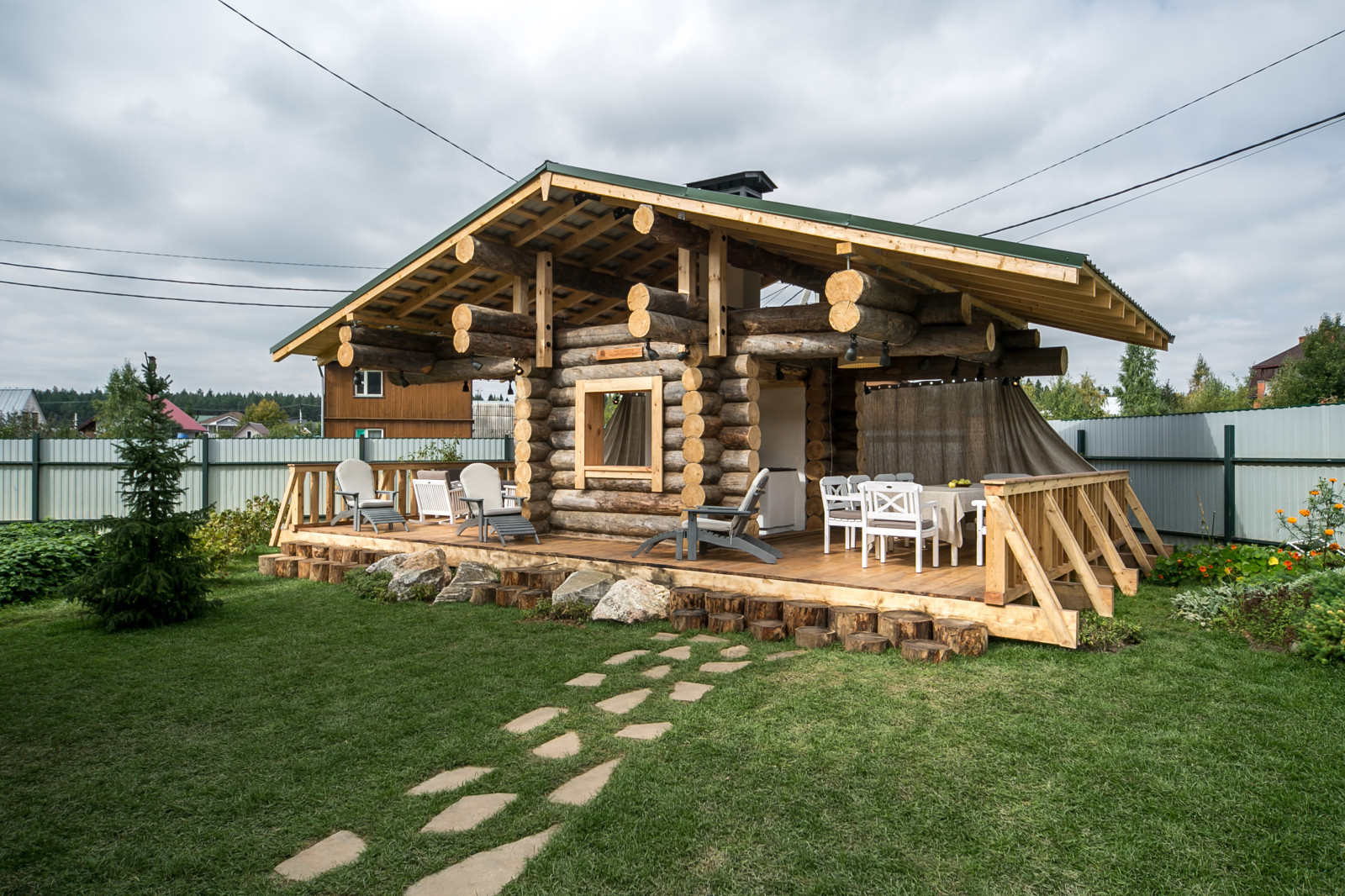 Парящий сруб