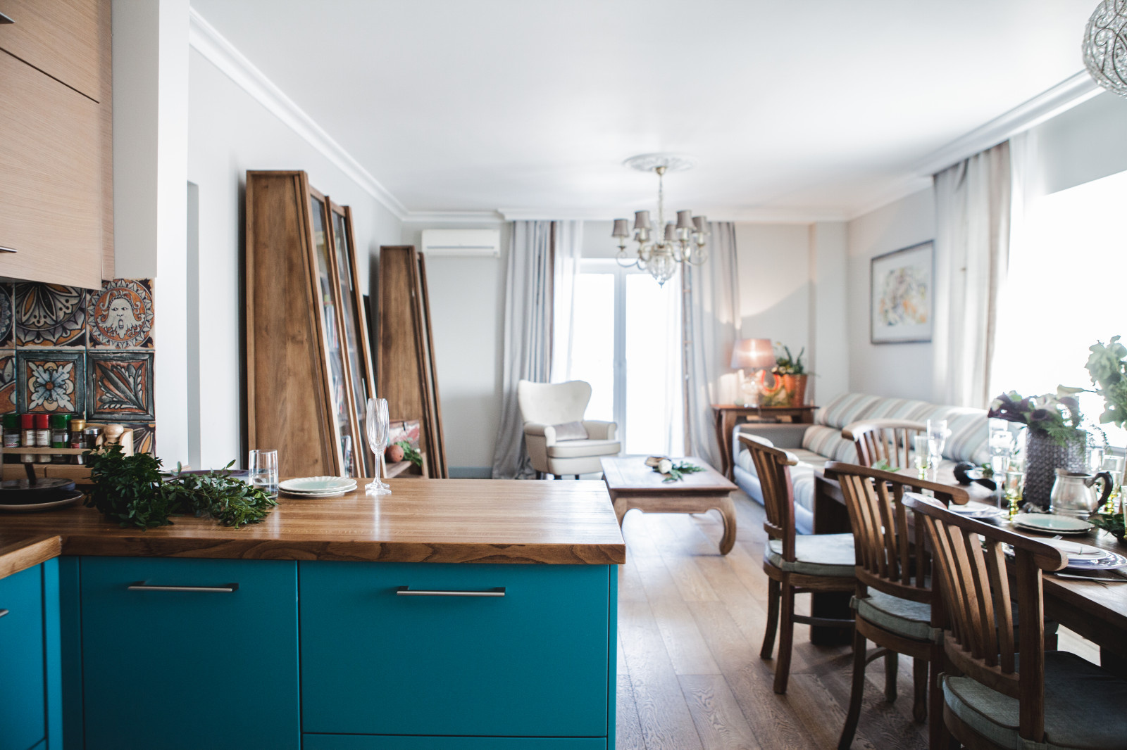 Кухня-гостиная в Твери