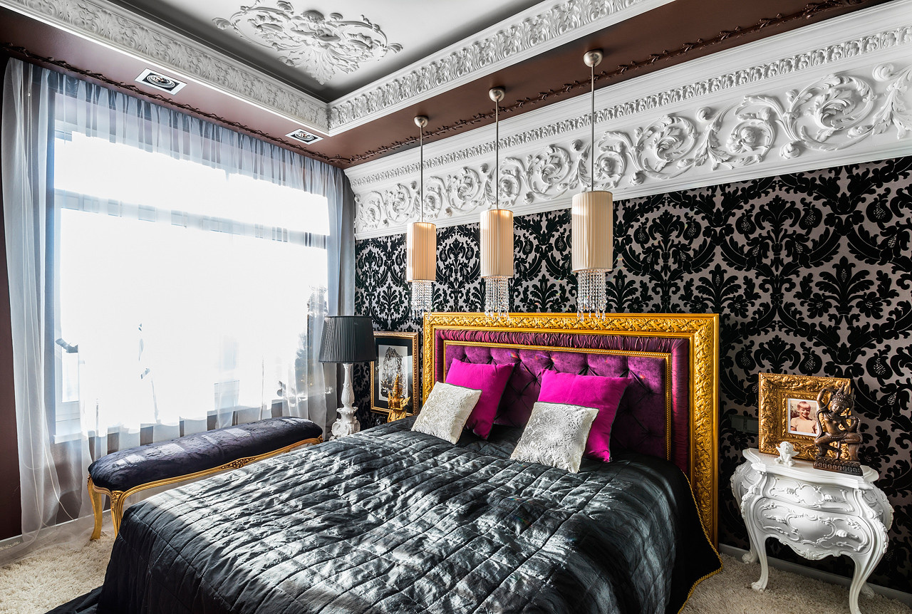 Съёмка интерьера квартиры в стиле фьюжн.