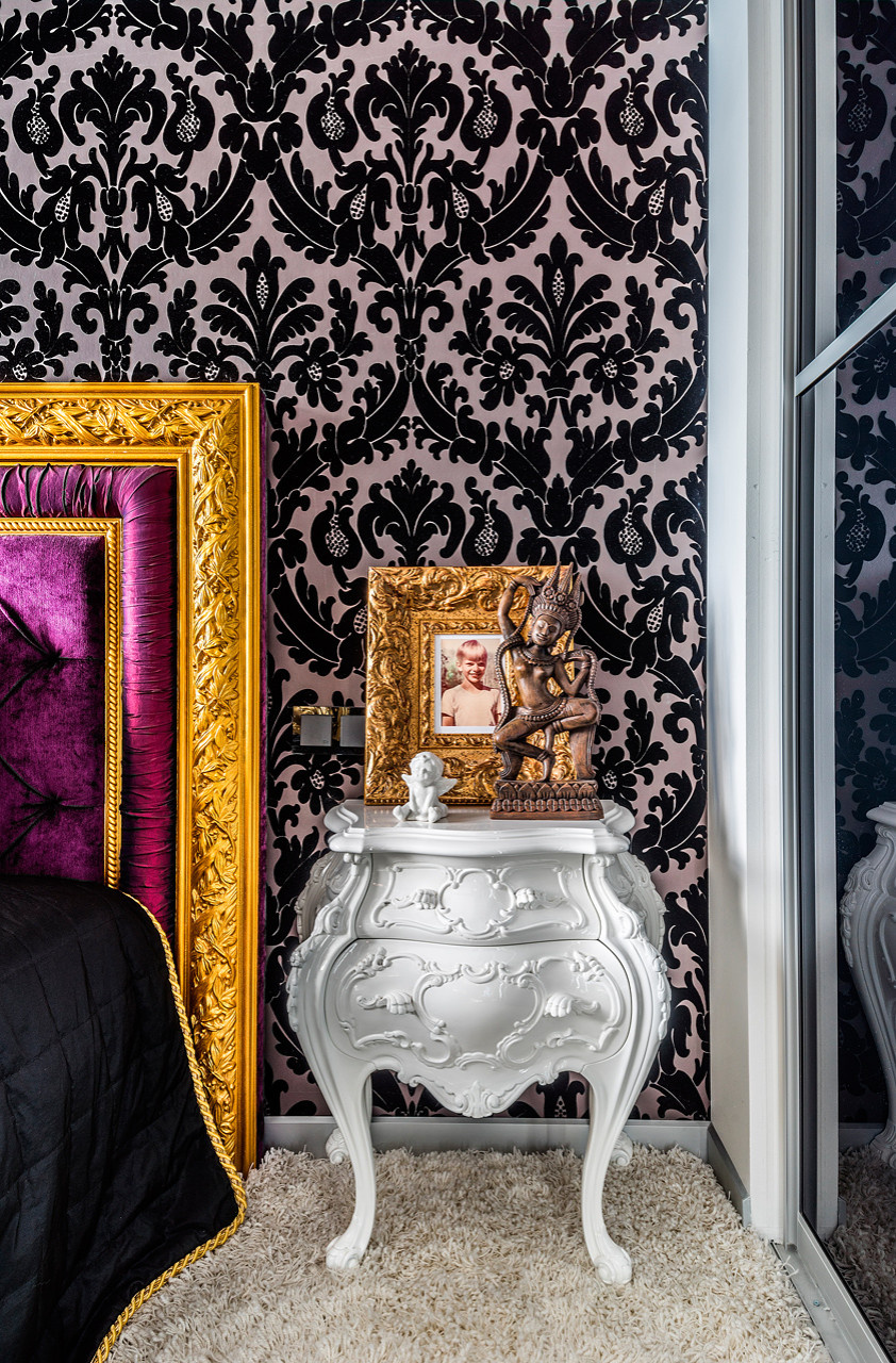 Съёмка интерьера квартиры в стиле фьюжн.