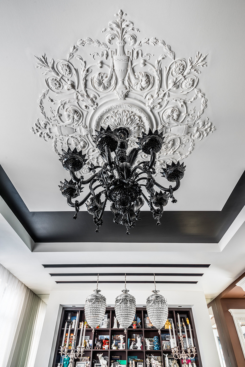 Съёмка интерьера квартиры в стиле фьюжн.