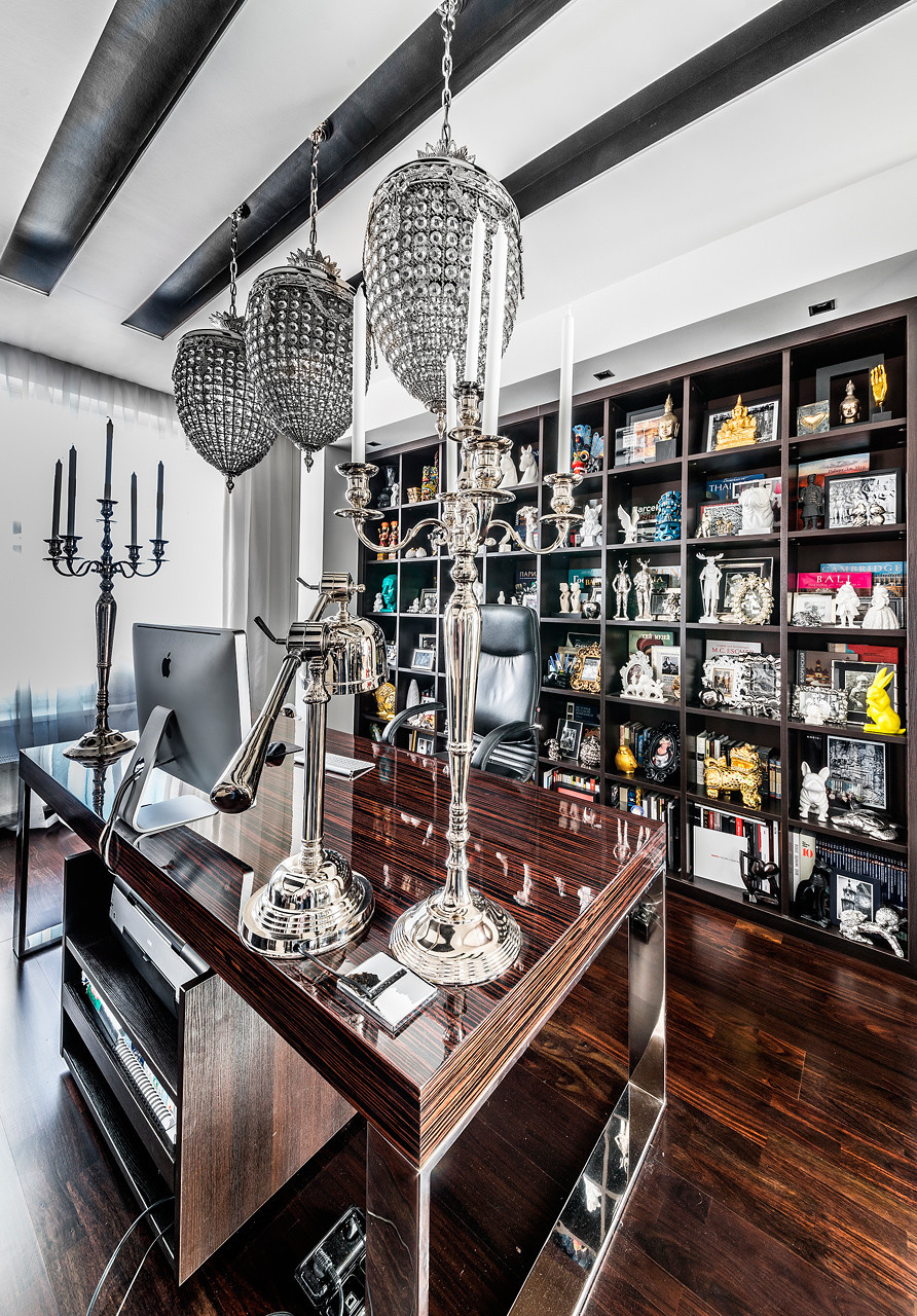 Съёмка интерьера квартиры в стиле фьюжн.