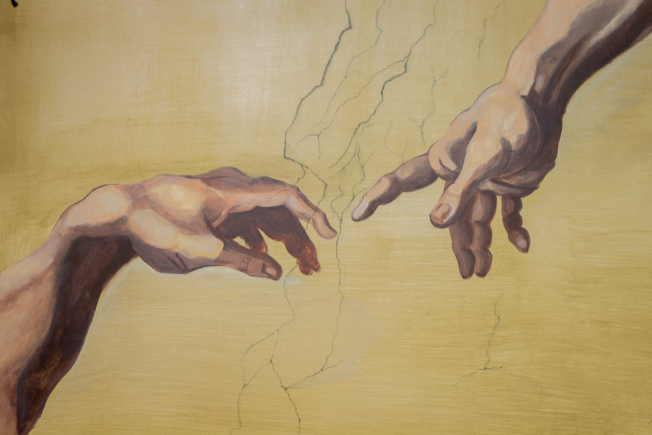 Роспись в квартире