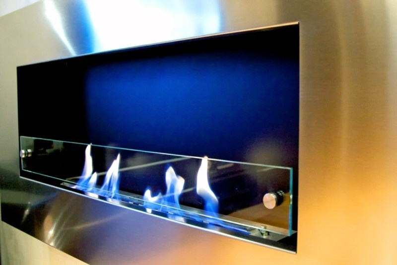 Настенные биокамины Decoflame New York Empire в интерьере