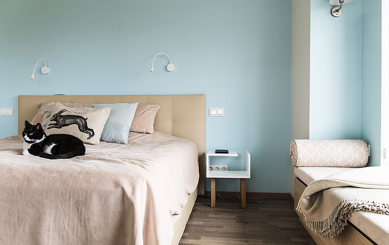 Интерьер дома в скандинавском стиле.